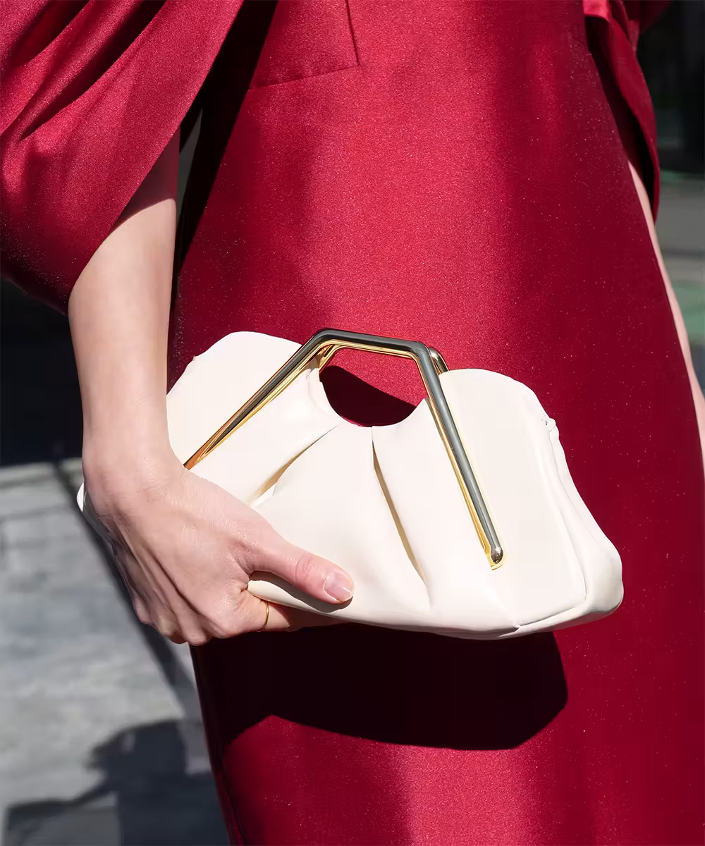 Lila メタルフレームクラッチバッグ画像_1928 - 