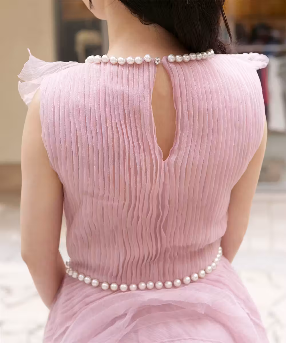 ミリアムオーガンジーラッフルレイヤードレス画像_1954 - 