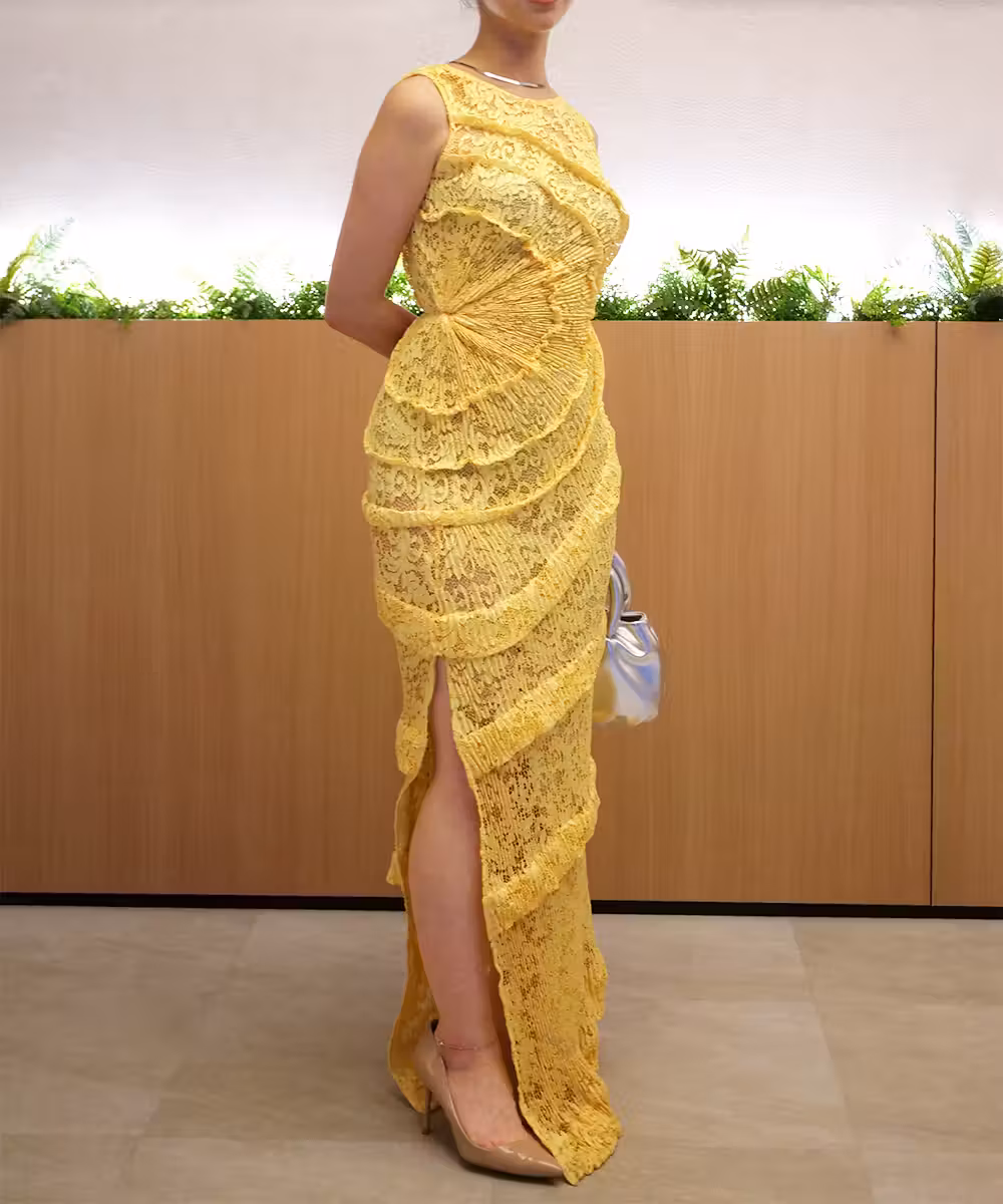 スパイラルドレス画像_2039 - モデル身長：159cm