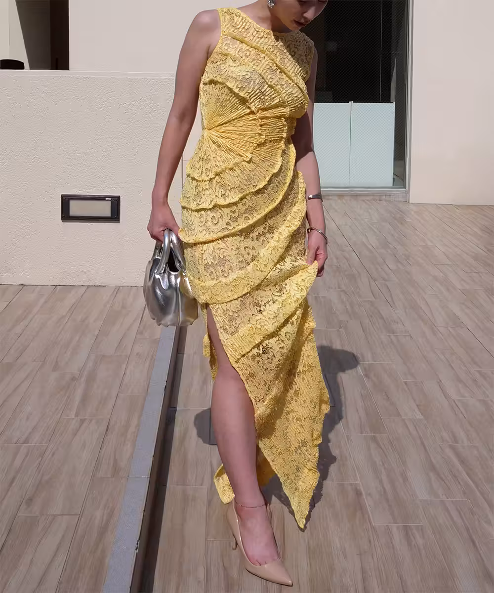 スパイラルドレス画像_2056 - モデル身長：159cm