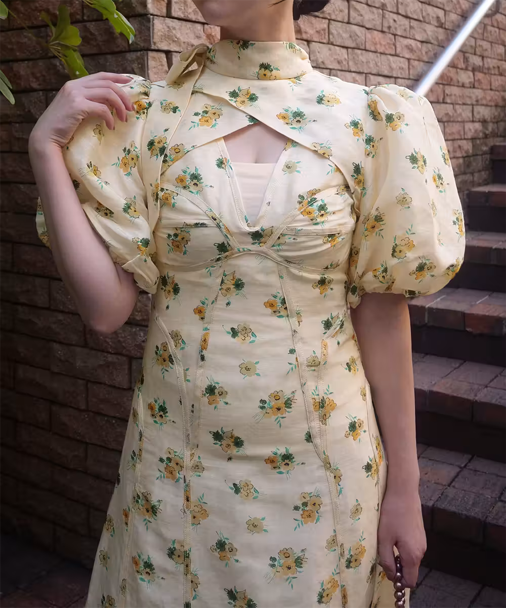 Hollieドレス画像_1856 - モデル身長：159cm